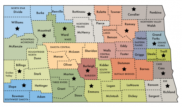 Human Service Zones Health And Human Services North Dakota 0255